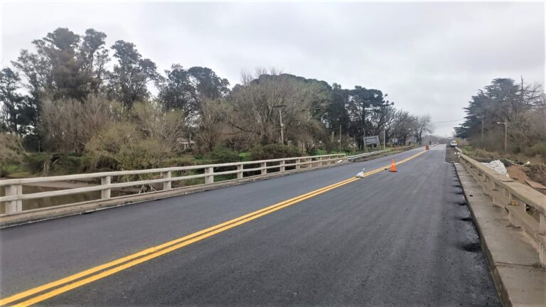 Se habilitó el puente de la ex ruta 9 en Carcarañá.
