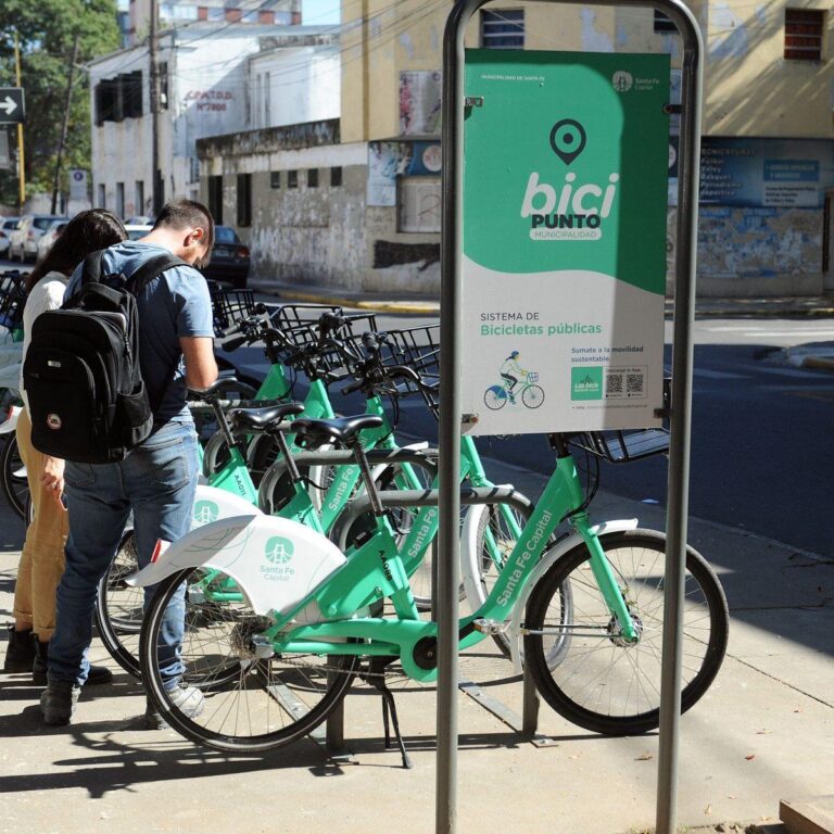 La bicicleta pública crece en Santa Fe: 65 mil usuarios y más de 670 mil viajes