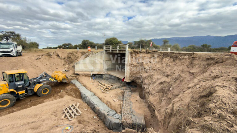 Obras de reacondicionamiento vial realizadas por Vialidad Nacional.