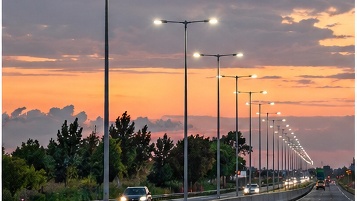 Vista ilustrativa de una avenida arbolada con circulación vehicular restablecida