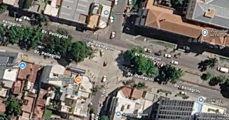 Corte en Bulevar Pellegrini hasta el viernes