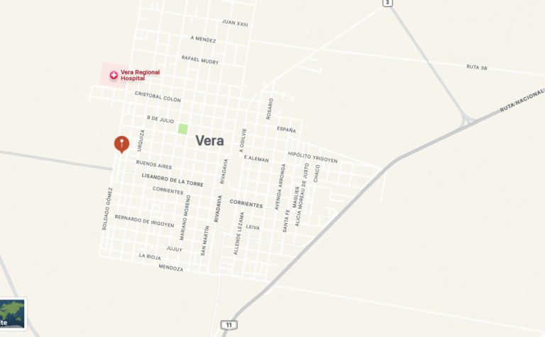Triple choque al norte de Vera