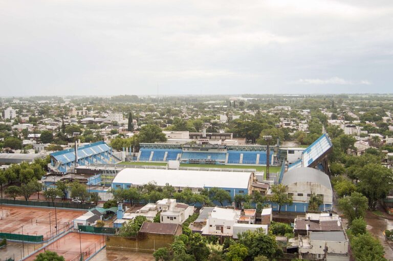 Vista aérea del Estadio Nuevo Monumental de Atlético de Rafaela