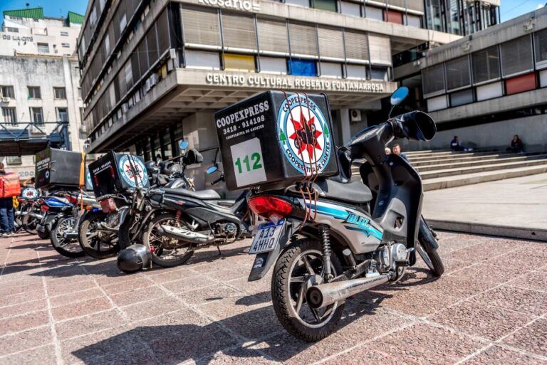 Siete de cada diez trabajan en moto