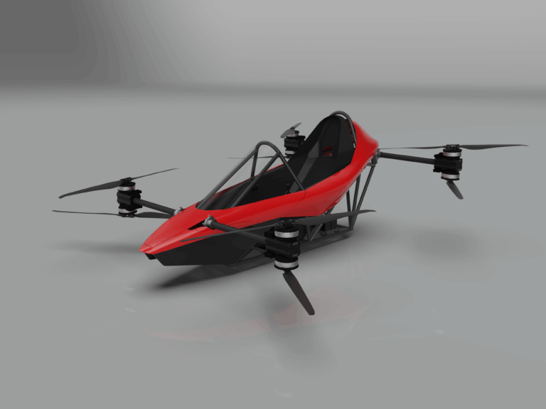 Atol Mamba, aeronave eVTOL eléctrica monoplaza desarrollada en Argentina