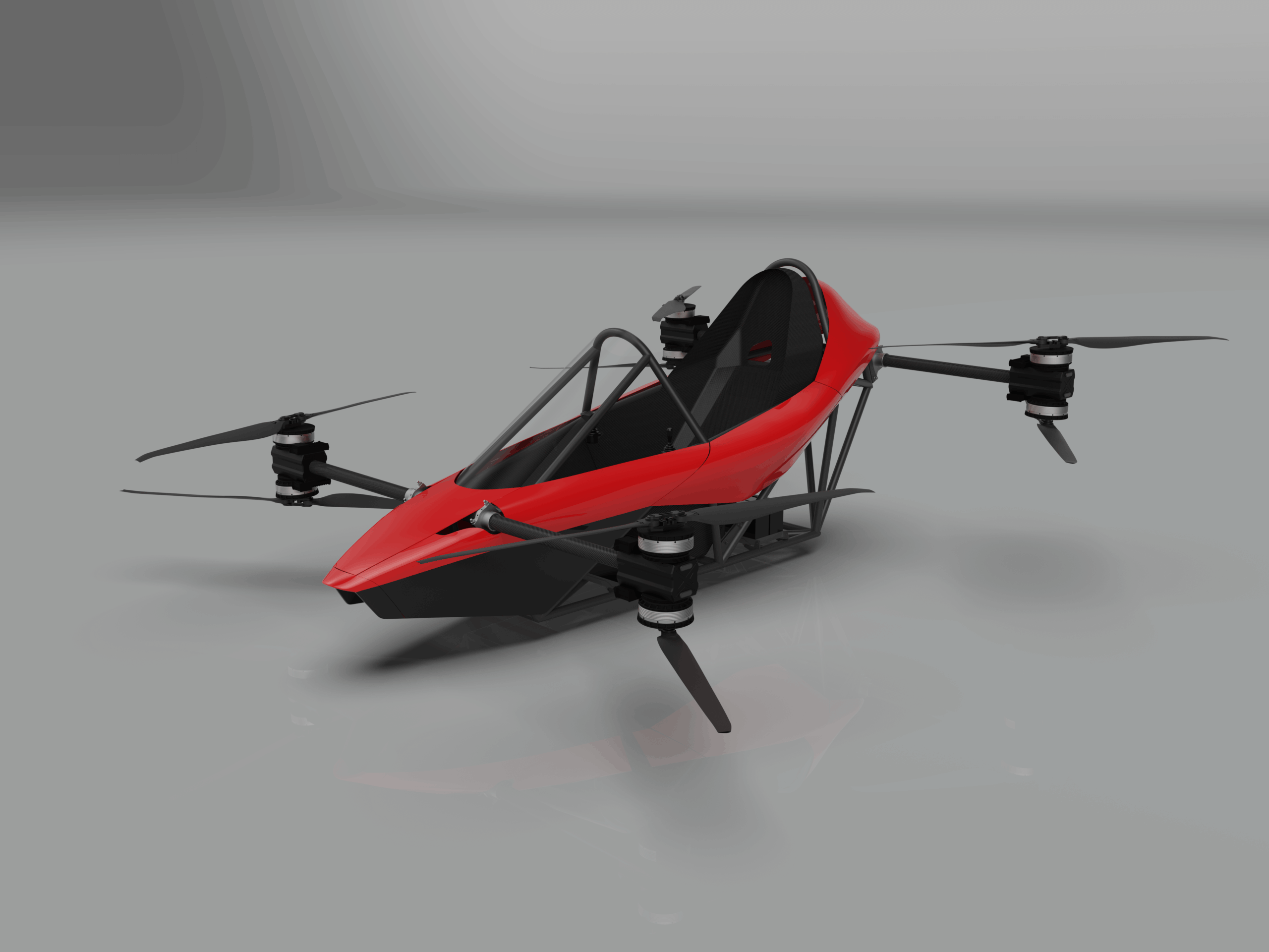 Atol Mamba, aeronave eVTOL eléctrica monoplaza desarrollada en Argentina