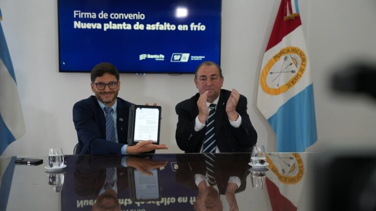 Santa Fe multiplicará su capacidad para producir asfalto