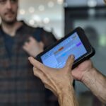 Uso de una tableta para gestionar documentación digital